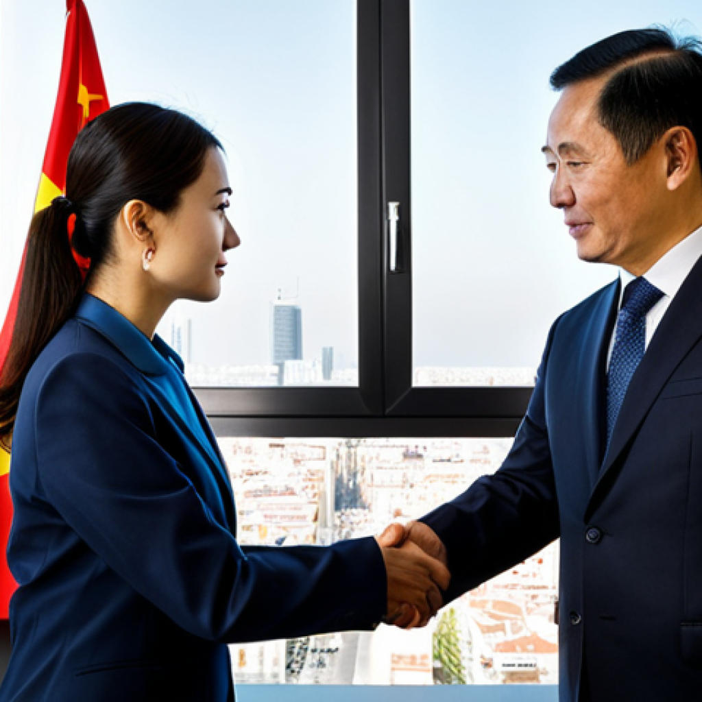 관세사와 외국어 능력의 중요성 - International Trade Negotiation**
"A professional businesswoman in Madrid, fully clothed in a styli...