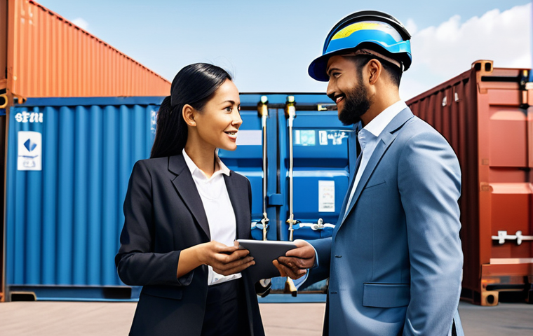 관세사 직무 교육 과정 - **Prompt:** "An expert male customs agent at the control center of a bustling, high-tech port, weari... 관세사 직무 교육 과정 - **Prompt:** "An expert male customs agent at the control center of a bustling, high-tech port, weari...