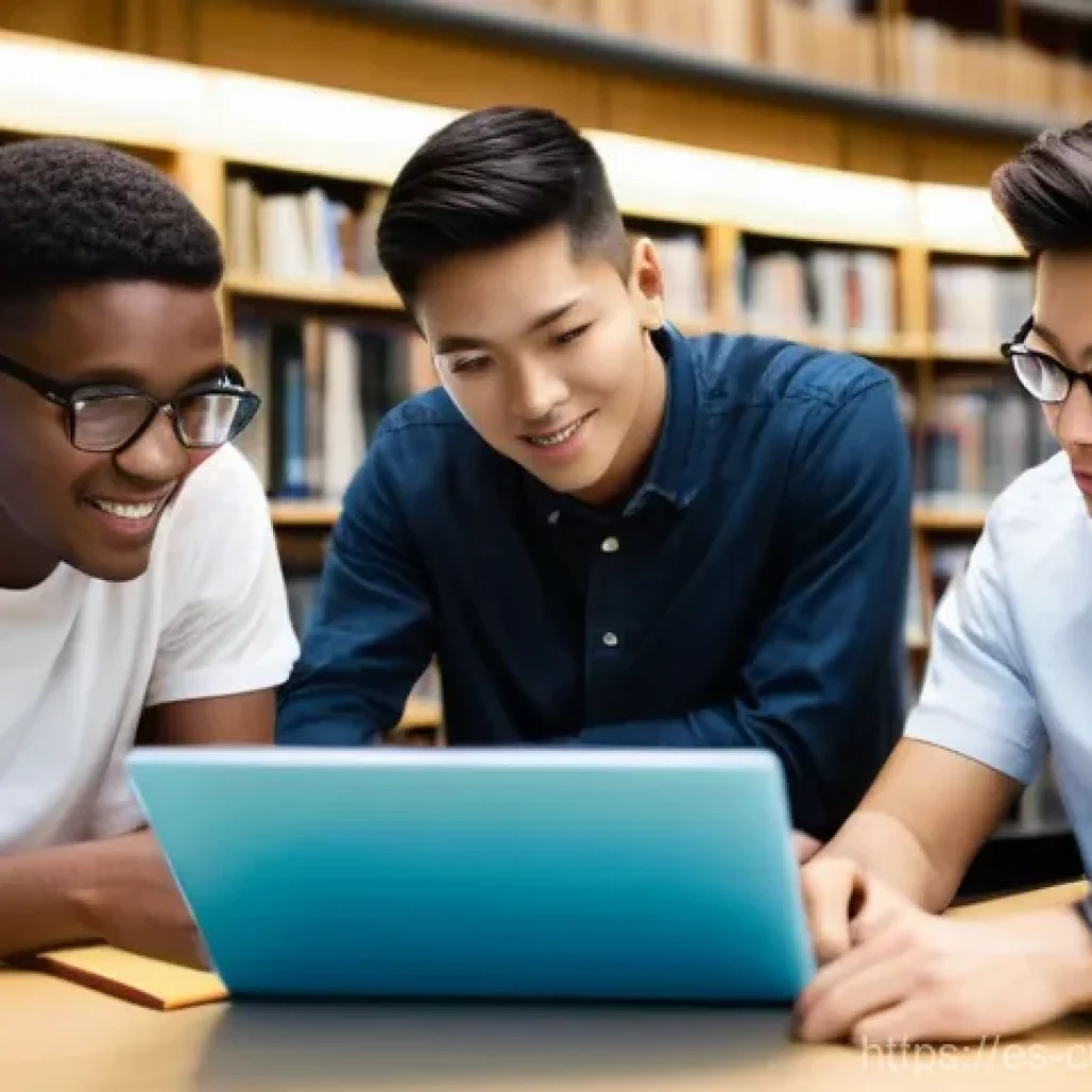 관세사 연수 과정 후기 - **Prompt:** "A diverse group of university students, in their early twenties, enthusiastically study...