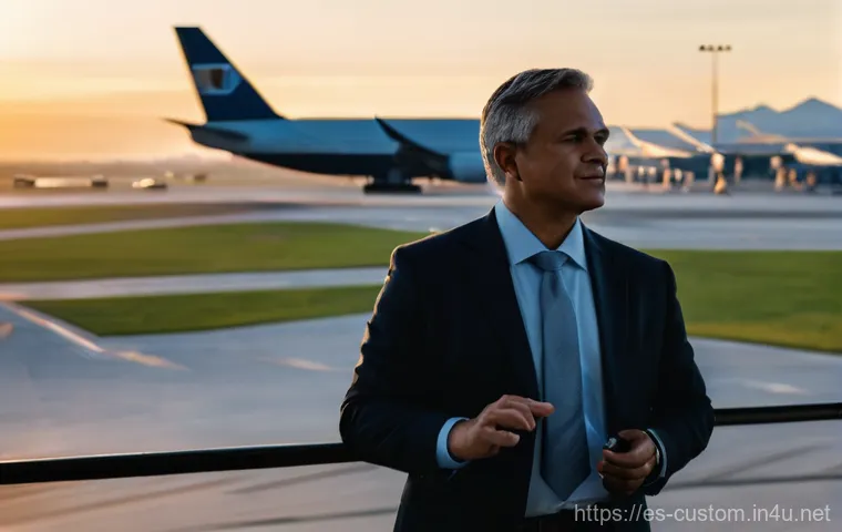 관세사 연수 과정 후기 - **Prompt:** "A skilled female customs agent, in her late thirties, with a focused expression, sits a... 관세사 연수 과정 후기 - **Prompt:** "A skilled female customs agent, in her late thirties, with a focused expression, sits a...