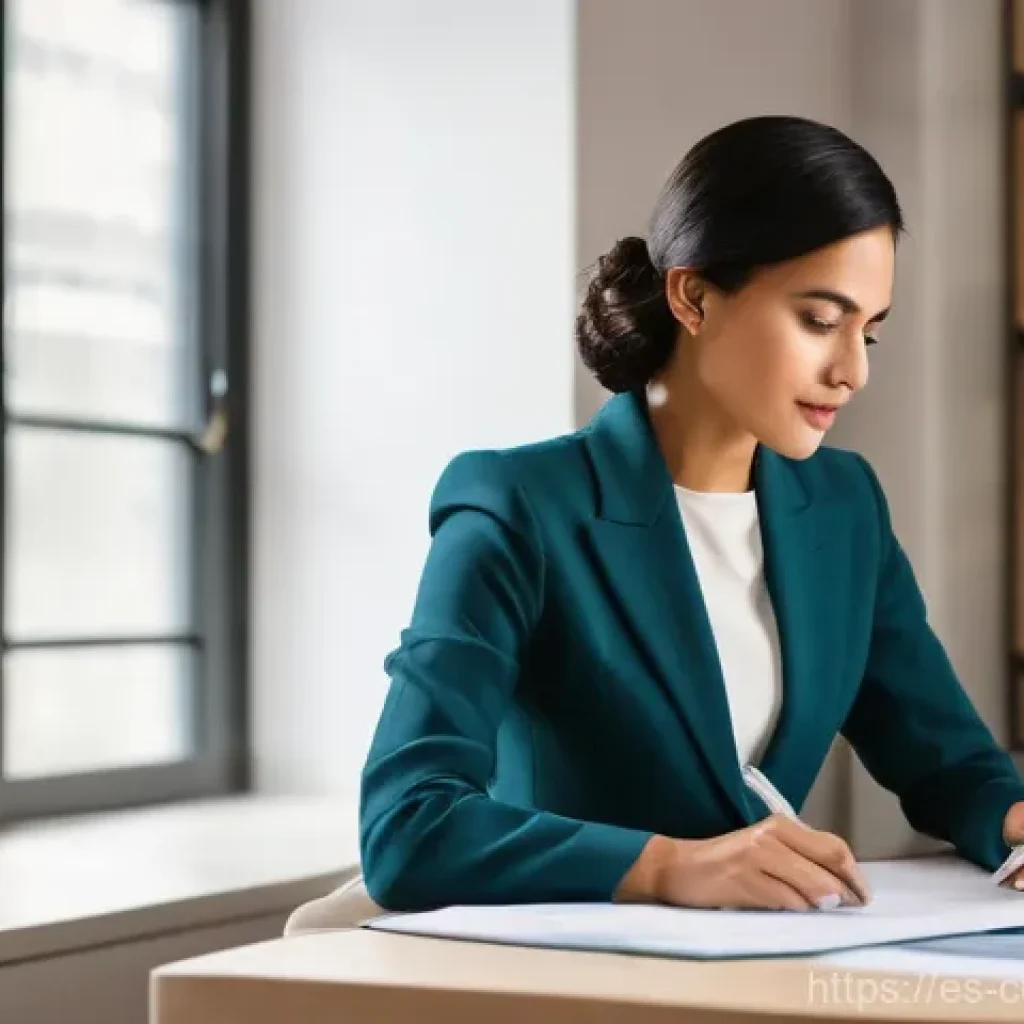 관세사 업무의 디지털화 - **Prompt Title: The Efficient Digital Transformation of Customs**
    **Image Prompt:** A bright, mo...